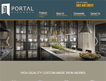 Tablet Screenshot of portalelegance.com